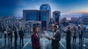 Vision with Nairobi city background